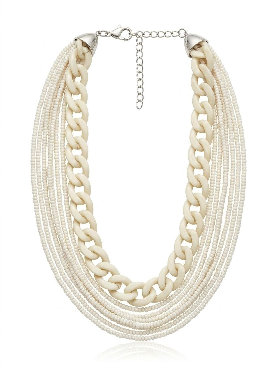 Pearl multi-strand necklace