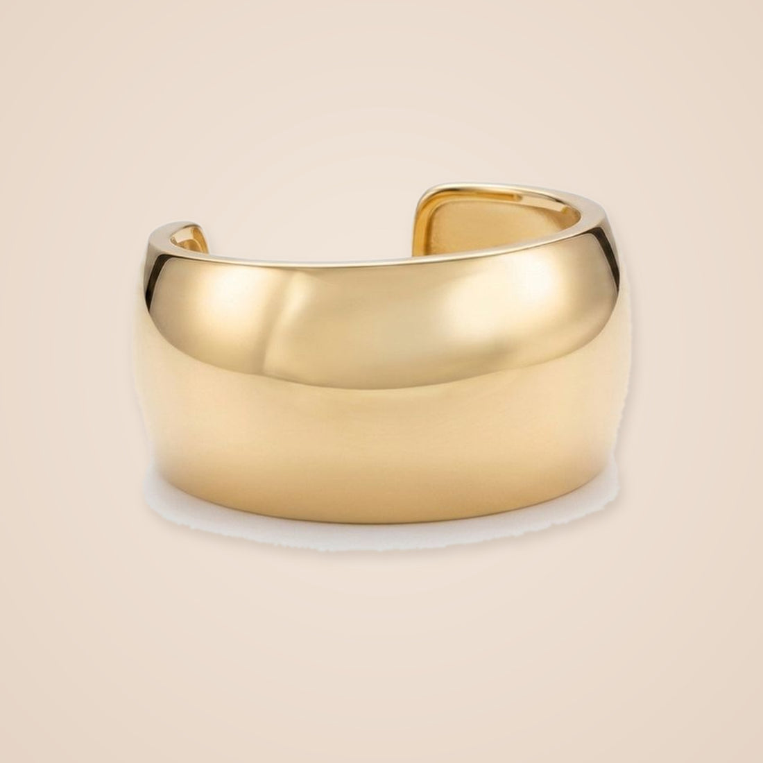 Smooth Gold Mini Cuff