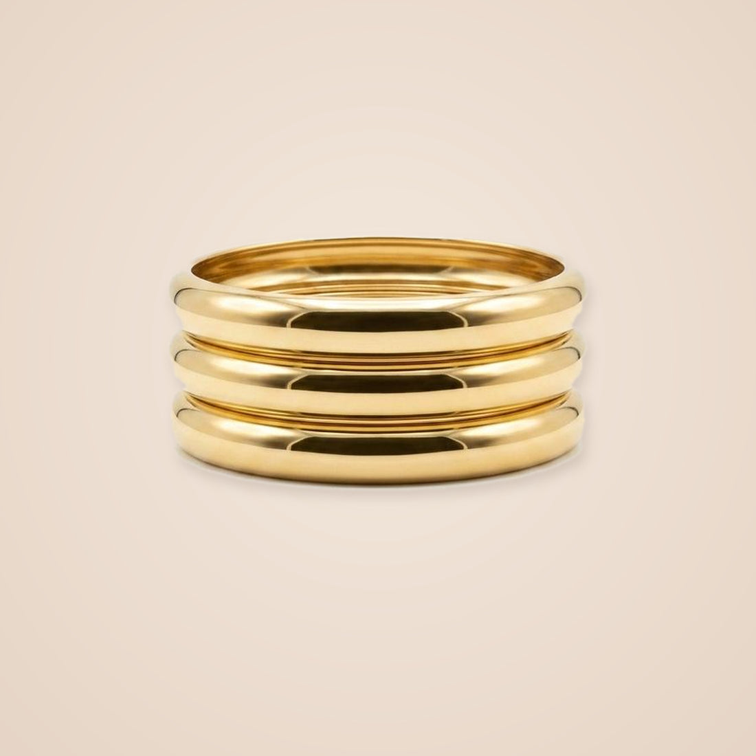 Stacked Gold Bracelet Set