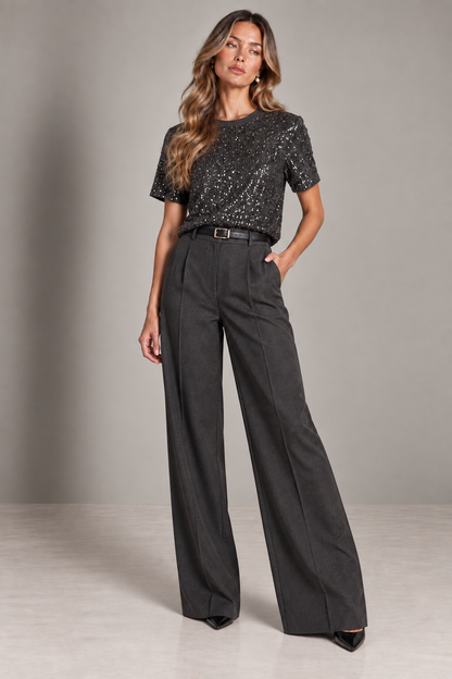 Blouse soiree Silver