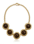 Brown Stones Necklace