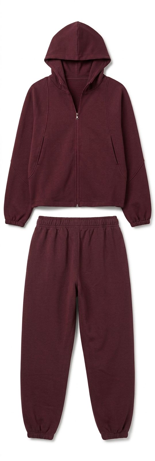 Wine red comfy set