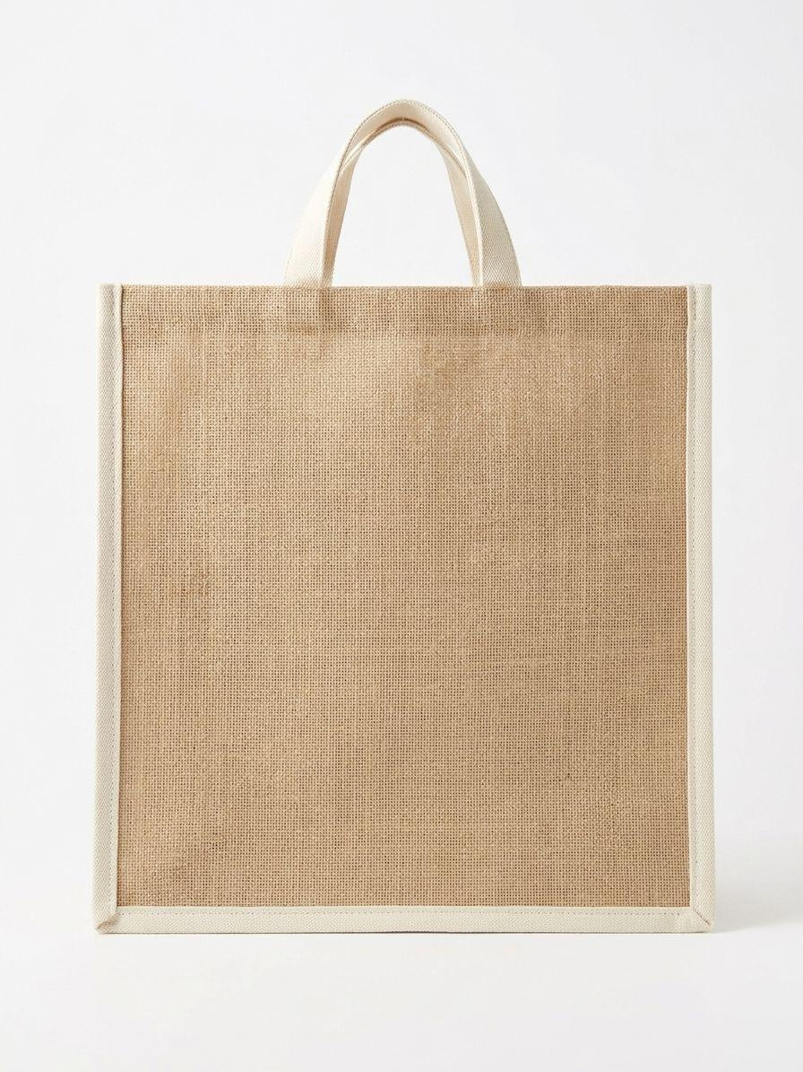 Summer Tote Bag — Natural Jute