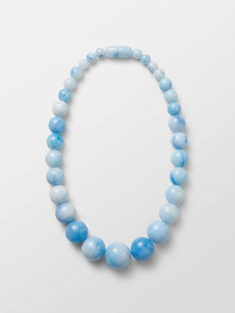Aqua Beaded Necklace