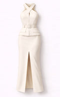 Backless Top & Skirt