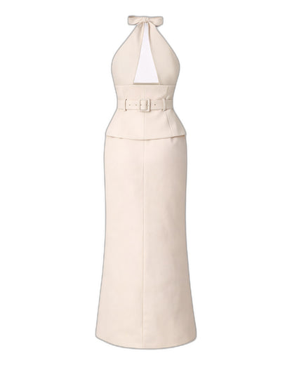 Backless Top &amp; Skirt Set