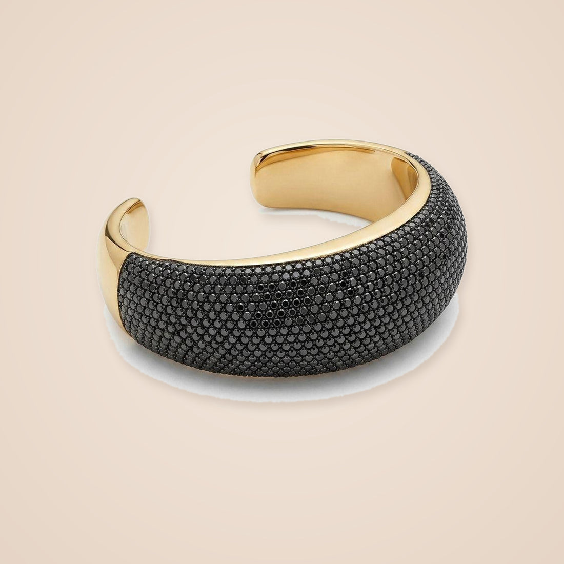 Black Cuff Bracelet