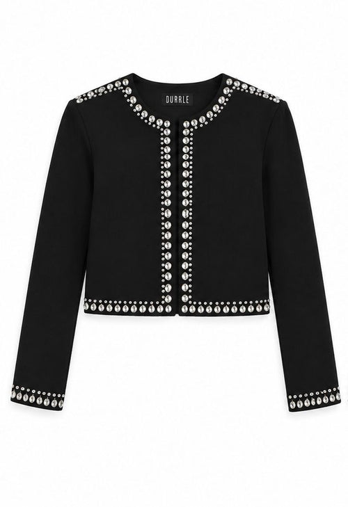 Black Jacket with strass