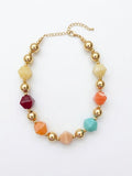 Colored Beaded Necklace