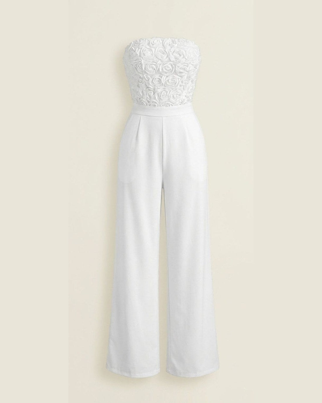 Floral Jumpsuit — Off-White