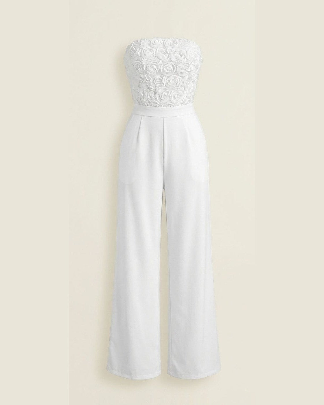 Floral Jumpsuit — Off-White