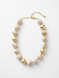 Gold Pearl Necklace