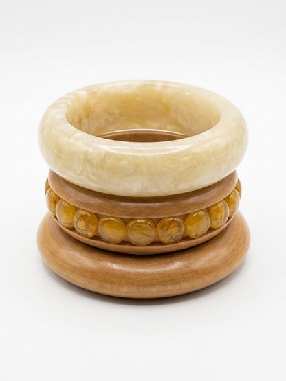 Beaded Gold Bracelet
