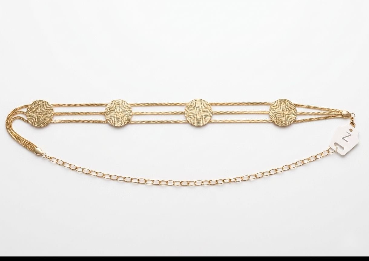 Beaded Pendant Belt