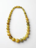 Lime Green Beaded Necklace