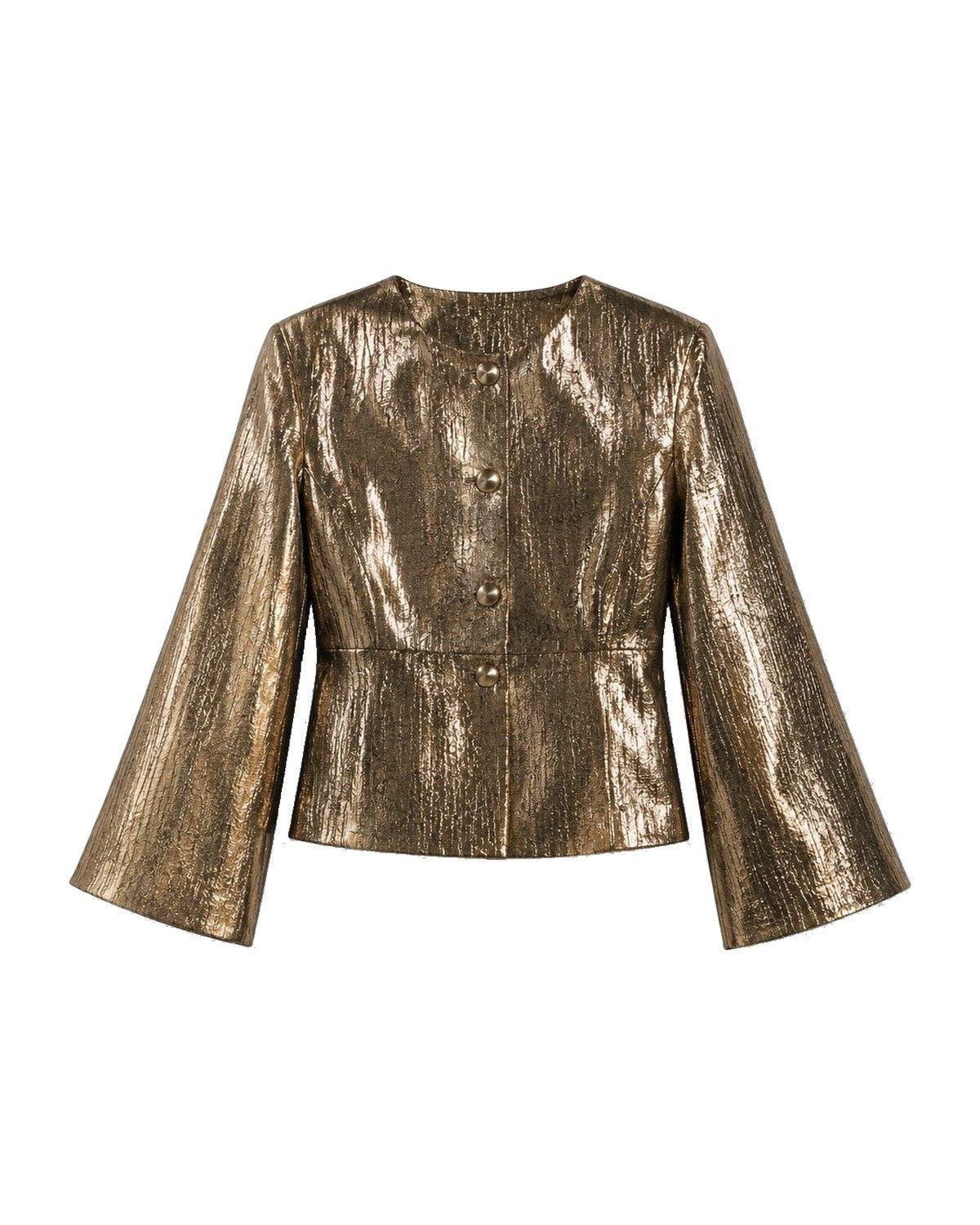 Gold metallic jacket Gold