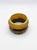 Gold Textured Bangle