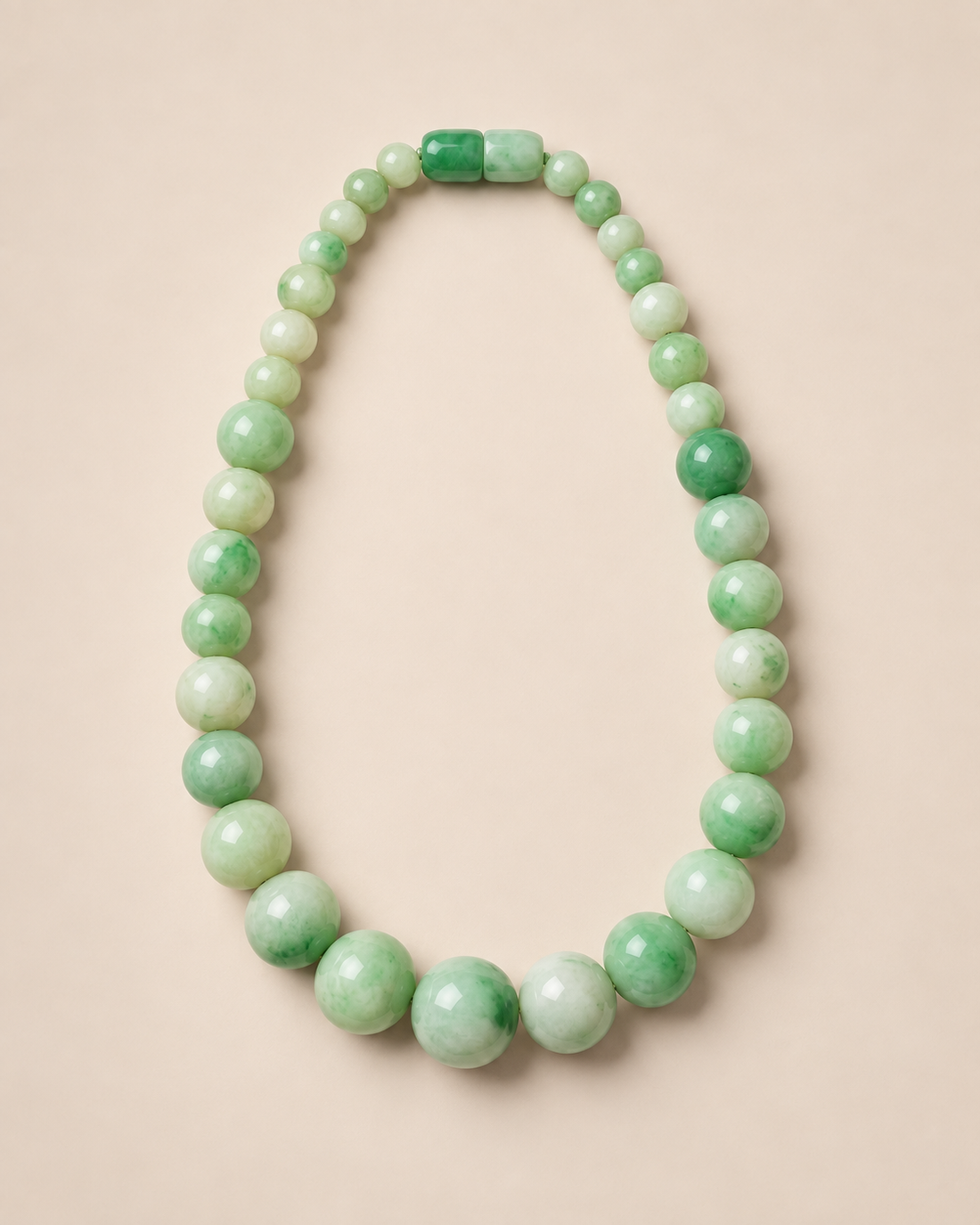 Green Beaded Necklace