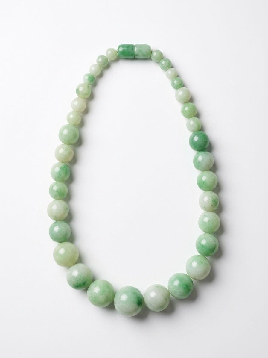 Green Beaded Necklace