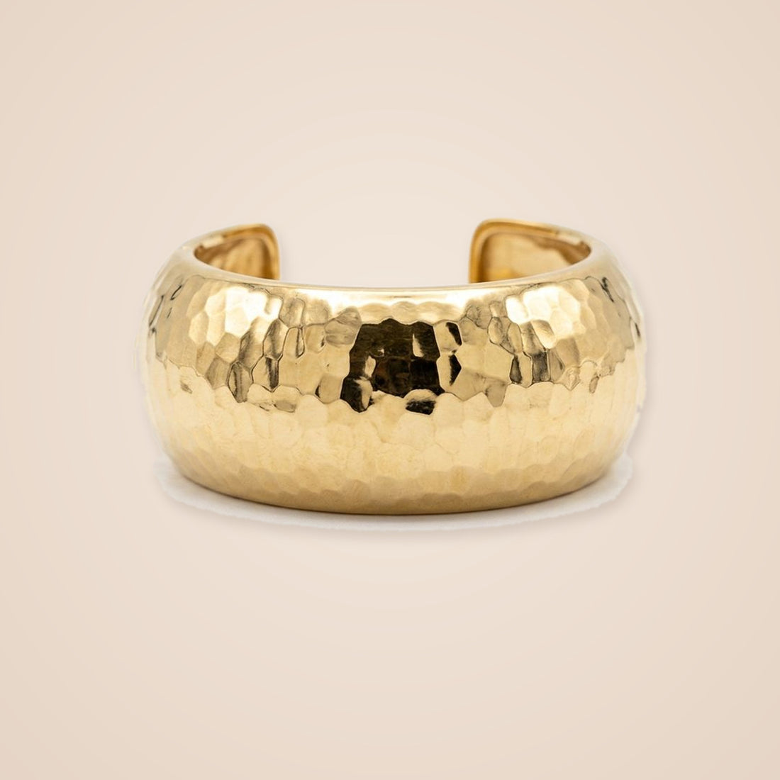 Hammered Gold Mini Cuff