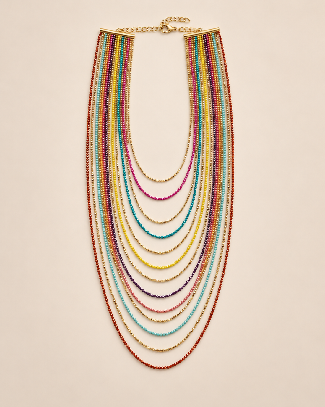 Layered Mixed Chain Necklace