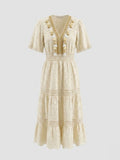 Off-White Maxi Dress