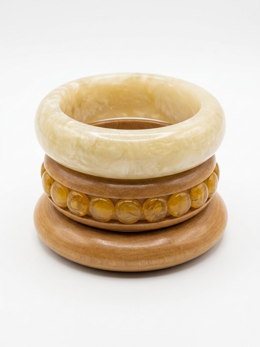 Stacked Bangles