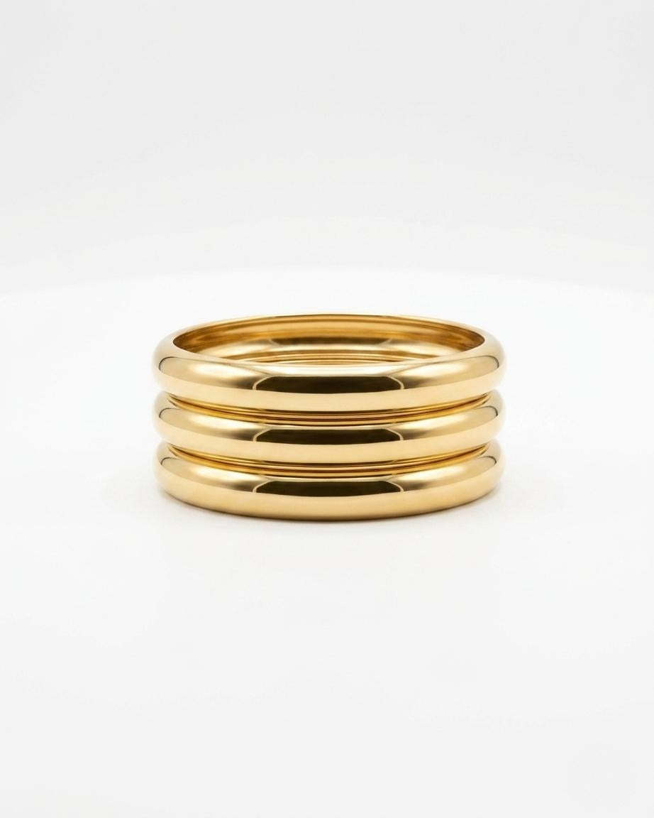 Stacked Gold braclet