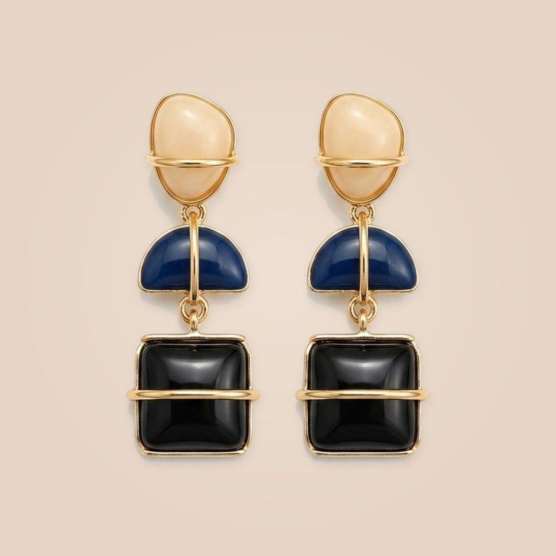Structured Colorblock &amp; Bar Drop Suite