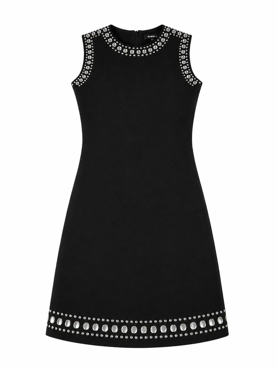 Suede dress 20691  back