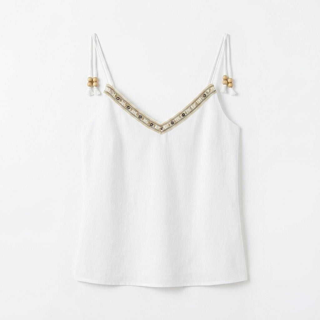 Crochet Top — White